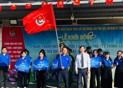 Đoàn xã Hà Nha tổ chức Lễ khởi động Tháng Thanh niên năm 2026 và phát động Tết trồng cây “Đời đời nhớ ơn Bác Hồ” Xuân Bính Ngọ