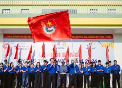 Đoàn xã Hòa Tiến tổ chức Lễ khởi động Tháng Thanh niên và ra quân “Tết trồng cây đời đời nhớ ơn Bác Hồ” Xuân Bính Ngọ năm 2026