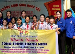 Bàn Thạch: Khánh thành công trình thanh niên – không gian sinh hoạt cho đoàn viên và đội viên