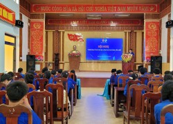 Duy Xuyên: Tổ chức hội nghị học tập 4 bài lý luận chính trị cho đoàn viên mới