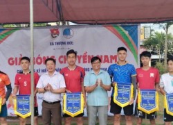 Đoàn Thanh niên – Hội LHTN Việt Nam xã Thượng Đức tổ chức thành công Giải bóng chuyền nam năm 2026