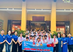 Đoàn phường Hội An Tây tổ chức hành trình về địa chỉ đỏ tại Di tích Nhà lao Hội An