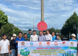 Tuổi trẻ xã Quế Sơn ra quân hưởng ứng Tháng hành động vì môi trường năm 2026