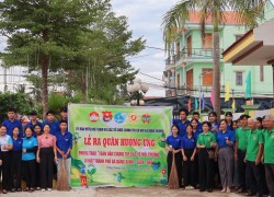 Tuổi trẻ Đồng Dương đồng loạt ra quân vì một Đà Nẵng xanh - sạch - đẹp
