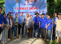 Tuổi trẻ Thạnh Bình đồng loạt ra quân vì một Đà Nẵng xanh - sạch - đẹp