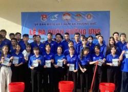 Tuổi trẻ Thượng Đức sôi nổi ra quân Chiến dịch Thanh niên tình nguyện hè năm 2026