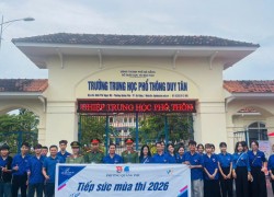 Tuổi trẻ Quảng Phú chung tay tiếp sức mùa thi tốt nghiệp THPT năm 2026