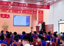 Đoàn xã Thăng An tổ chức các lớp tập huấn nâng cao kỹ năng số cho đoàn viên, thanh niên