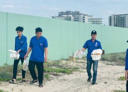 Đoàn phường Điện Bàn Đông hưởng ứng Ngày Chủ nhật xanh