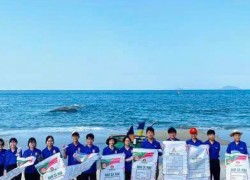 Đoàn phường Hội An Tây hưởng ứng hoạt động ra quân làm sạch bãi biển
