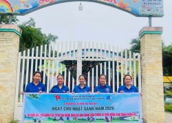 Đoàn xã Duy Nghĩa ra quân Ngày Chủ nhật xanh, xây dựng vườn cây ăn quả thanh niên