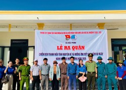 Đoàn xã Đắc Pring ra quân Chiến dịch Thanh niên tình nguyện hè và hưởng ứng đợt cao điểm 60 ngày hành động vì môi trường năm 2026