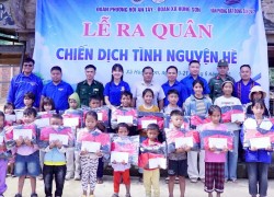 Đoàn Thanh niên phường Hội An Tây tổ chức Chiến dịch tình nguyện hè tại xã Hùng Sơn