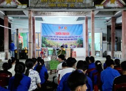 Đoàn xã Xuân Phú tổ chức tuyên truyền phòng, chống ma túy và phổ biến, giáo dục pháp luật cho đoàn viên, thanh thiếu nhi năm 2026