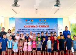 Cẩm Lệ: Khai mạc lớp học bơi miễn phí và tập huấn phòng, chống tai nạn thương tích, đuối nước cho thanh thiếu nhi năm 2026