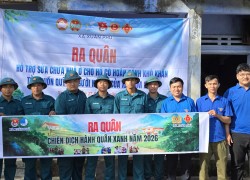 Tuổi trẻ Xuân Phú ra quân Chiến dịch "Hành quân xanh" năm 2026