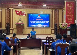 Đoàn xã Duy Xuyên tổ chức hội nghị triển khai kiện toàn chi đoàn sau sắp xếp thôn