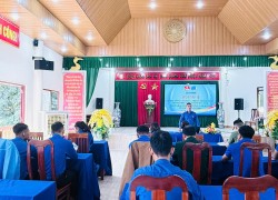 Đoàn xã Sông Vàng tổ chức hội nghị sơ kết công tác Đoàn - Hội và phong trào thanh thiếu nhi 6 tháng đầu năm 2026