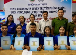 Đoàn phường Bàn Thạch ra mắt mô hình "Câu lạc bộ Thanh niên 3 không với ma túy"
