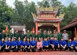 Quế Phước tổ chức dọn vệ sinh Bia di tích Trại Tiệp, tri ân các Anh hùng liệt sĩ