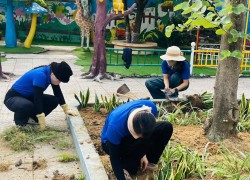 Thanh niên xã Tam Mỹ tiếp tục ra quân chung tay xây dựng môi trường xanh – sạch – đẹp