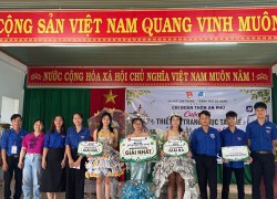 Chi đoàn thôn An Phú, Đoàn xã Quế Sơn Trung sôi nổi tổ chức chương trình "Mùa hè của chúng tôi"