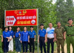 Tuổi trẻ Việt An chung tay phòng, chống đuối nước cho trẻ em và Nhân dân trên địa bàn xã