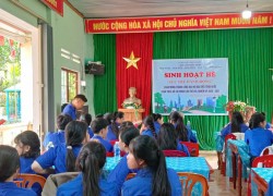 Đoàn xã Lãnh Ngọc tổ chức sinh hoạt hè với chủ đề "Sức trẻ hành động"