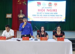 Đoàn xã Avương sơ kết công tác Đoàn 6 tháng đầu năm 2026 và kiện toàn tổ chức Đoàn sau sắp xếp