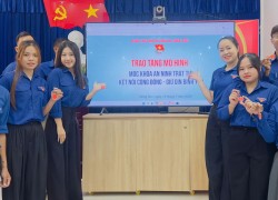 Đoàn xã Nông Sơn thông tin kết quả Đại hội Đoàn toàn quốc lần thứ XIII và lan tỏa mô hình “Móc khóa an ninh trật tự”