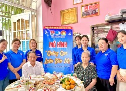 Đoàn Thanh niên phường Thanh Khê triển khai mô hình “Chúng con luôn bên Mẹ” nhân kỷ niệm 79 năm Ngày Thương binh - Liệt sĩ