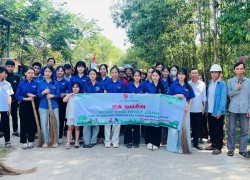 Đoàn Thanh niên xã Tiên Phước đồng loạt ra quân “Ngày Chủ nhật xanh”, chung tay xây dựng tuyến đường tự quản “Sáng - Xanh - Sạch - Đẹp”