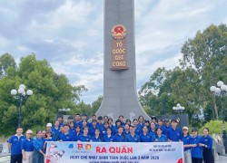 Đoàn Thanh niên xã Duy Nghĩa ra quân “Ngày Chủ nhật xanh” dọn vệ sinh, làm đẹp các nghĩa trang liệt sĩ