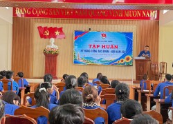 Đoàn xã Phú Ninh tập huấn kỹ năng, nghiệp vụ cho lực lượng nòng cốt tại các chi đoàn