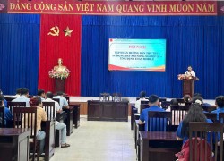 Đoàn xã Điện Bàn Tây phối hợp tập huấn hướng dẫn Đội Thanh niên xung kích trong Tổ công nghệ cộng đồng về thu thuế sử dụng đất phi nông nghiệp trên ứng dụng eTax Mobile