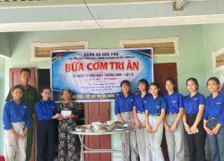 Đoàn xã Đức Phú đồng loạt thực hiện chương trình “Áo xanh tri ân” nhân kỷ niệm 79 năm Ngày Thương binh - Liệt sĩ