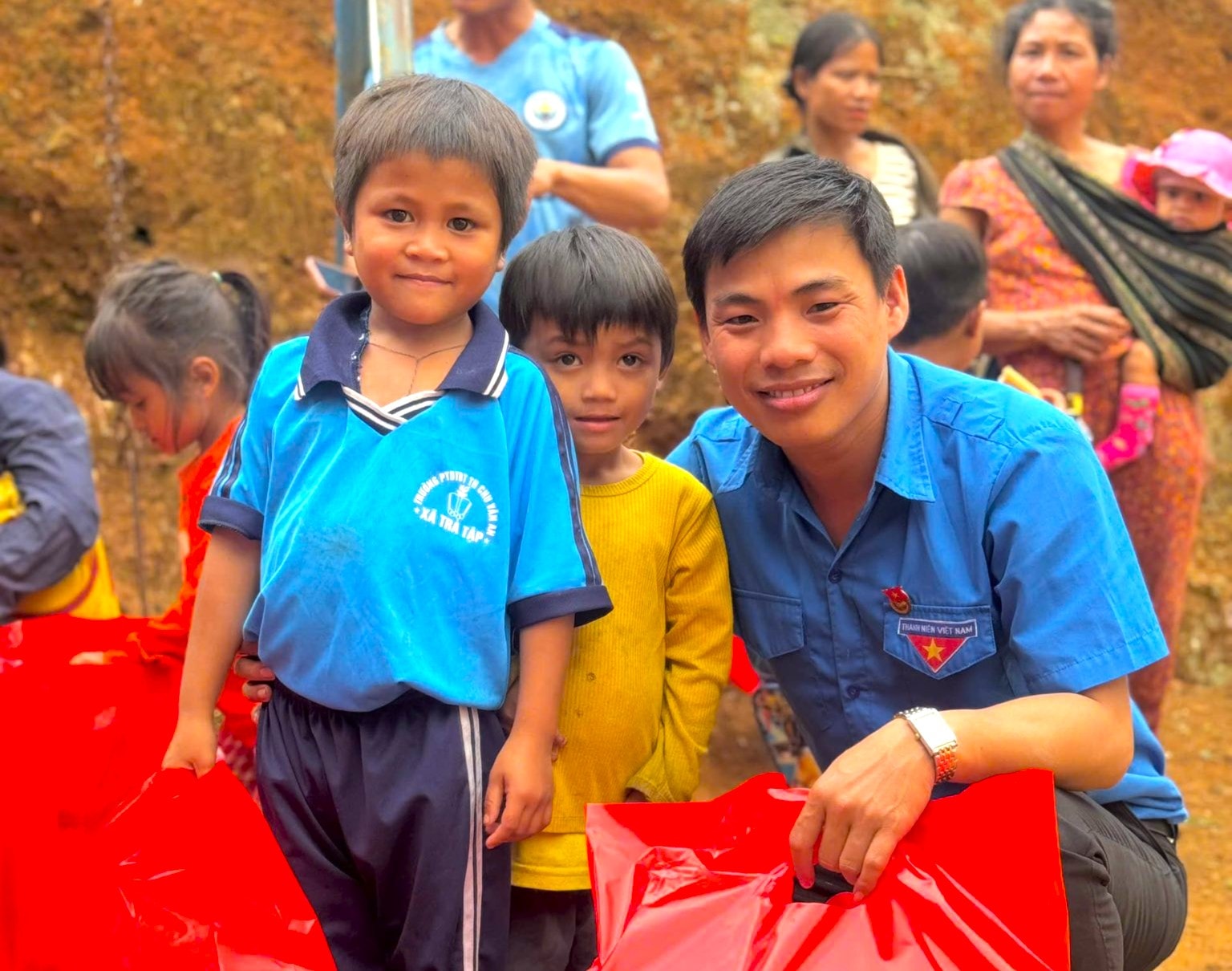 Anh Mai Văn Dân, Bí thư Đoàn xã Tiên Phước. Ảnh: P.V