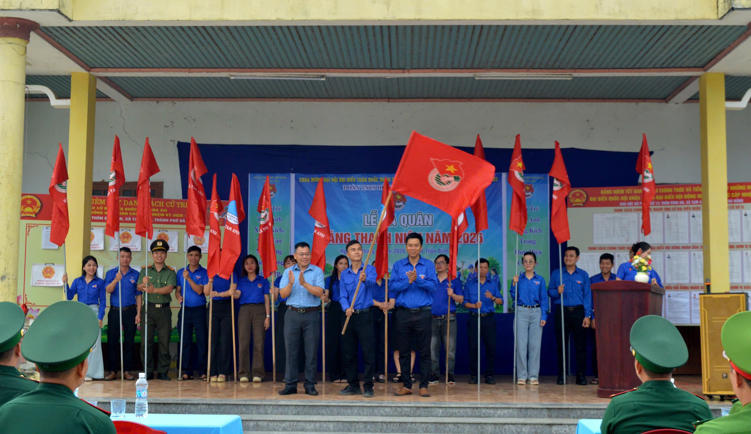 Xã Tam Anh ra quân Tháng Thanh niên năm 2026