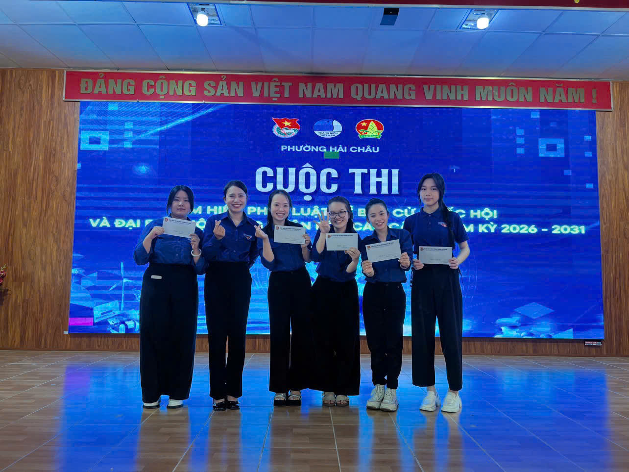 Đoàn phường Hải Châu tổ chức Cuộc thi tìm hiểu pháp luật về bầu cử nhiệm kỳ 2026 – 2031