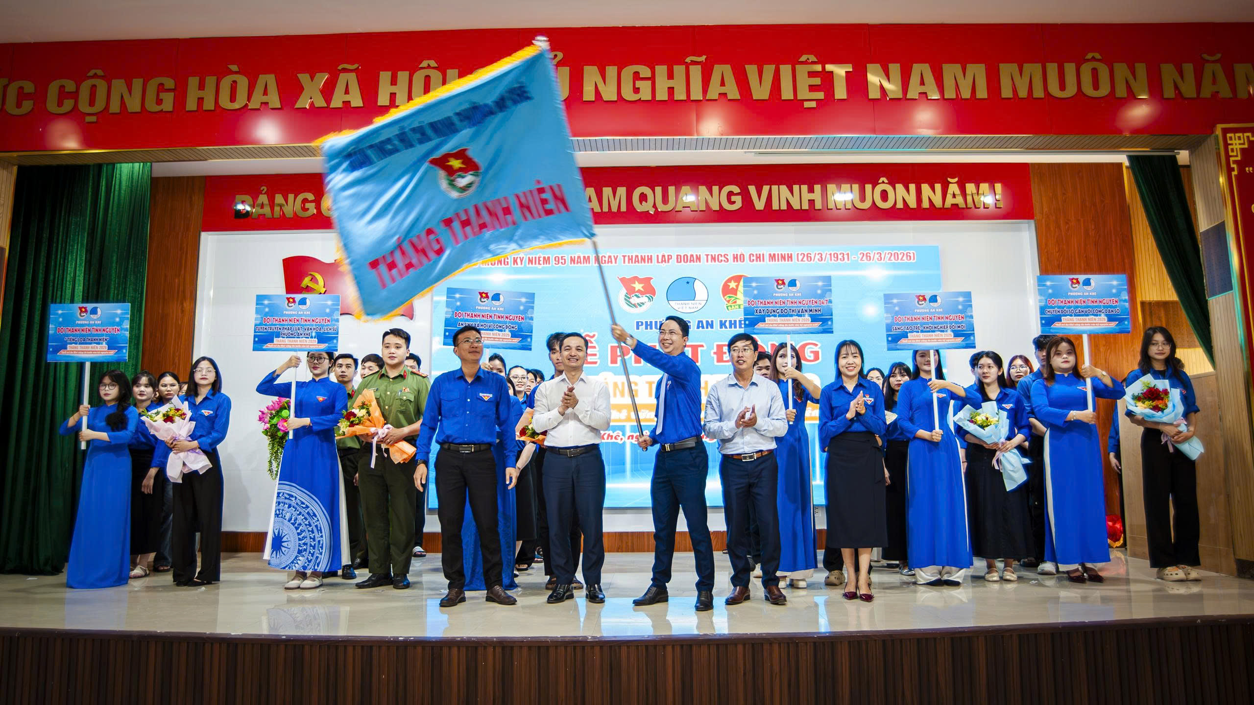 Đoàn phường An Khê tổ chức Lễ phát động ra quân Tháng Thanh niên năm 2026