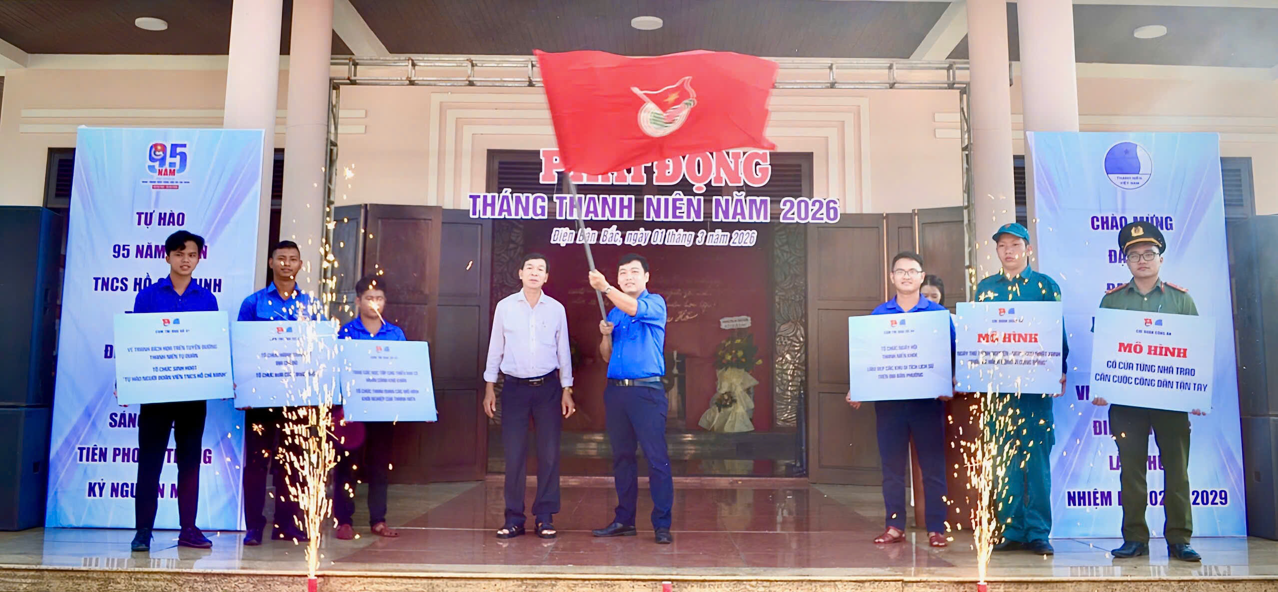 Tuổi trẻ phường Điện Bàn Bắc tổ chức Lễ ra quân Tháng Thanh niên năm 2026