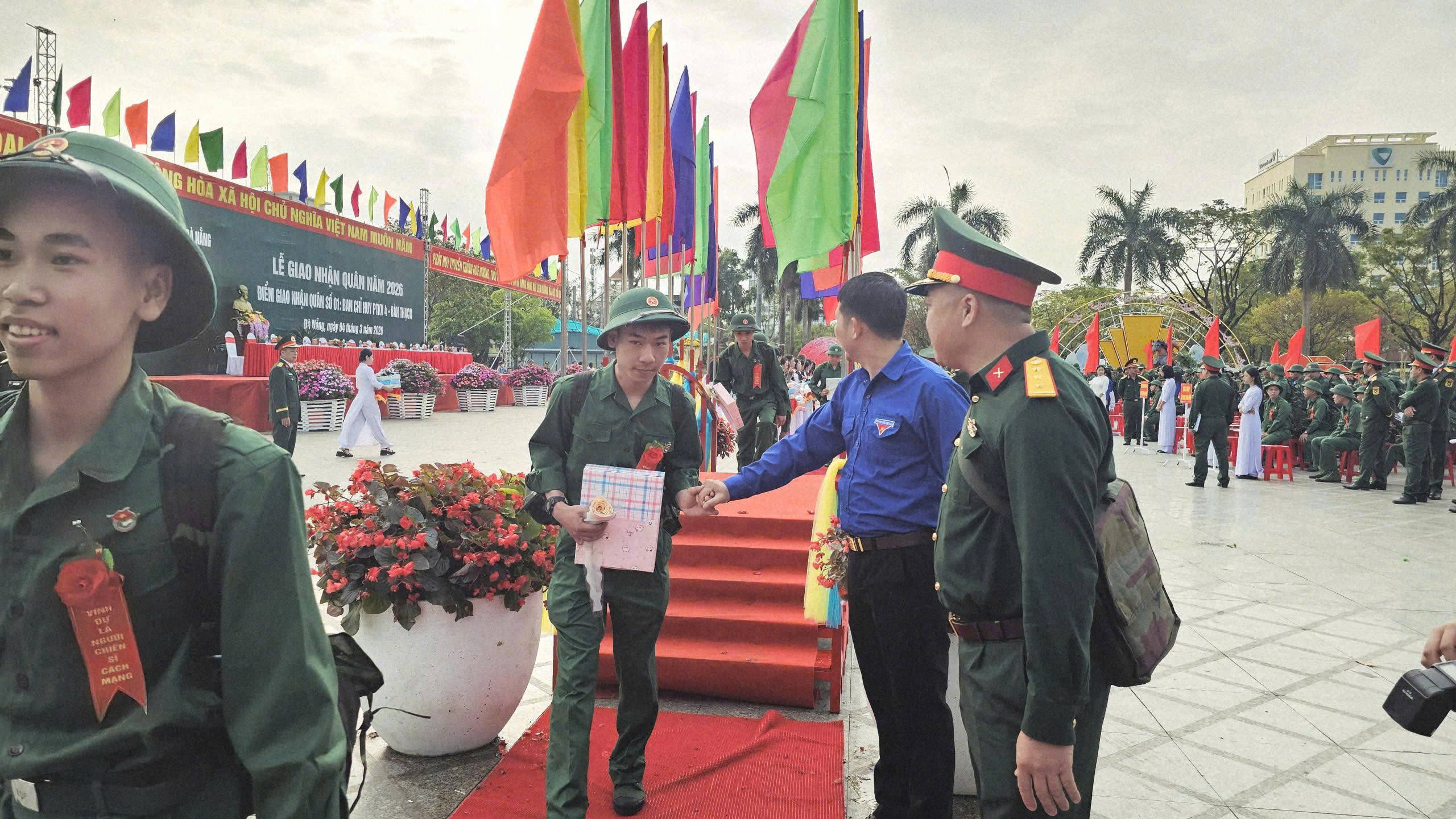 Tuổi trẻ Phường Bàn Thạch tự hào Tiễn thanh niên lên đường nhập ngũ năm 2026