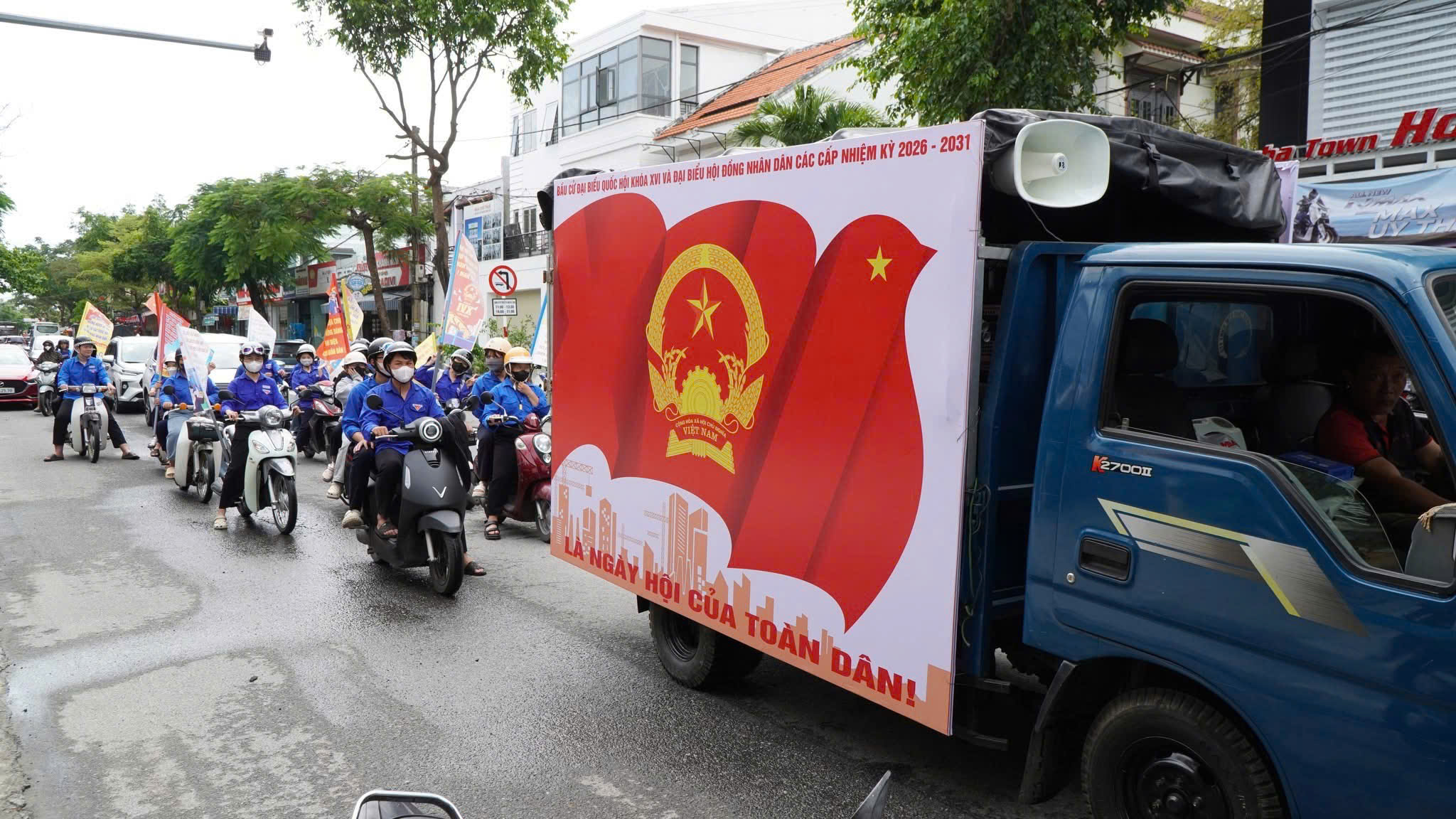 Tuổi trẻ phường Hội An Tây đẩy mạnh tuyên truyền về bầu cử đại biểu Quốc hội khóa XVI và đại biểu Hội đồng nhân dân các cấp nhiệm kỳ 2026 - 2031