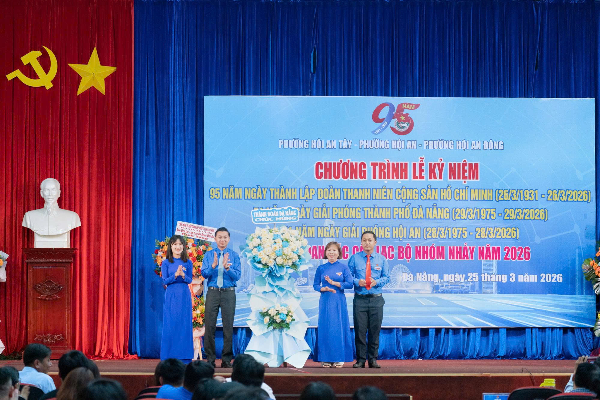 Tuổi trẻ Hội An – Hội An Đông – Hội An Tây tổ chức lễ kỷ niệm 95 năm Ngày thành lập Đoàn TNCS Hồ Chí Minh