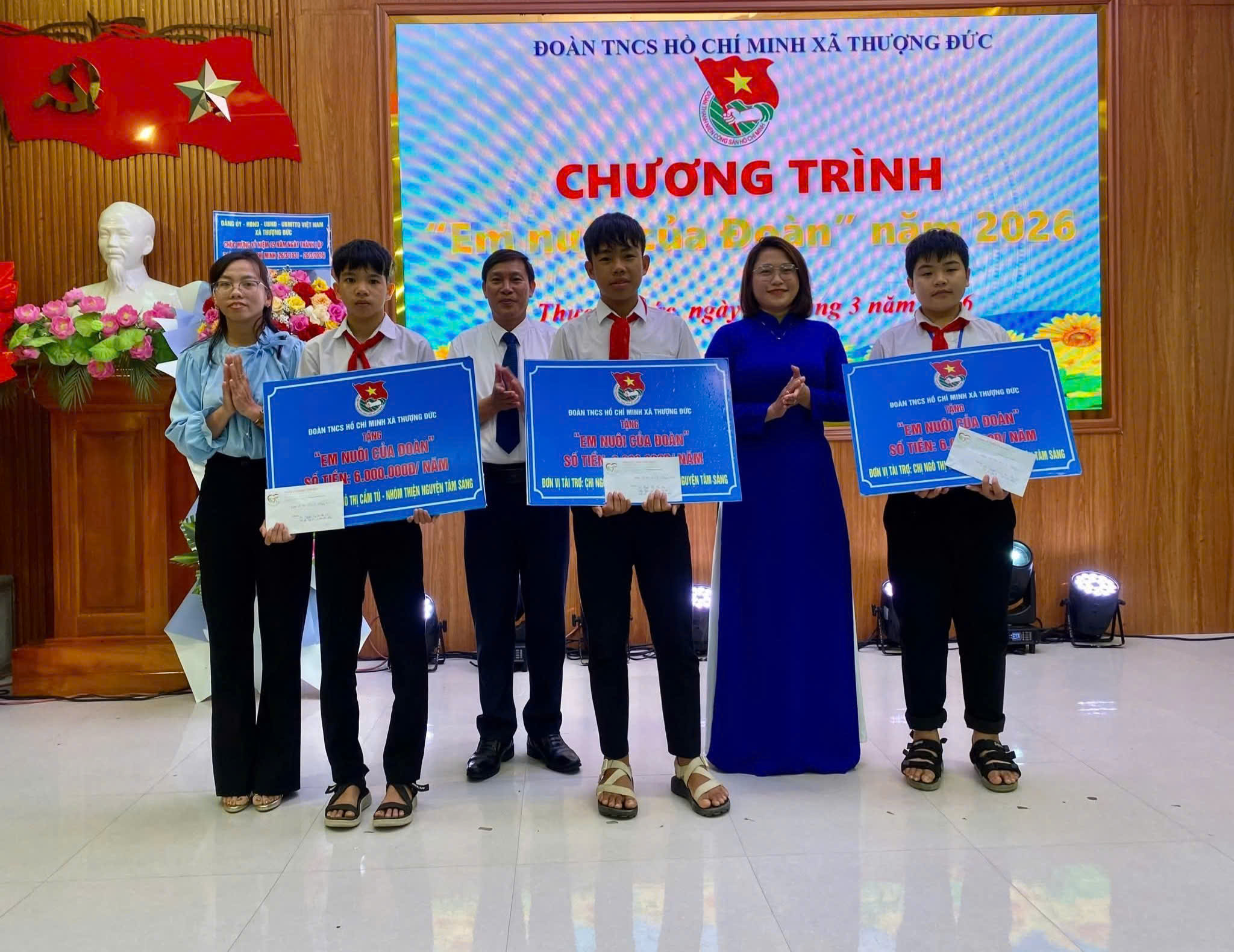 Thượng Đức: Mô hình “Em nuôi của Đoàn” – Lan tỏa yêu thương, chắp cánh ước mơ