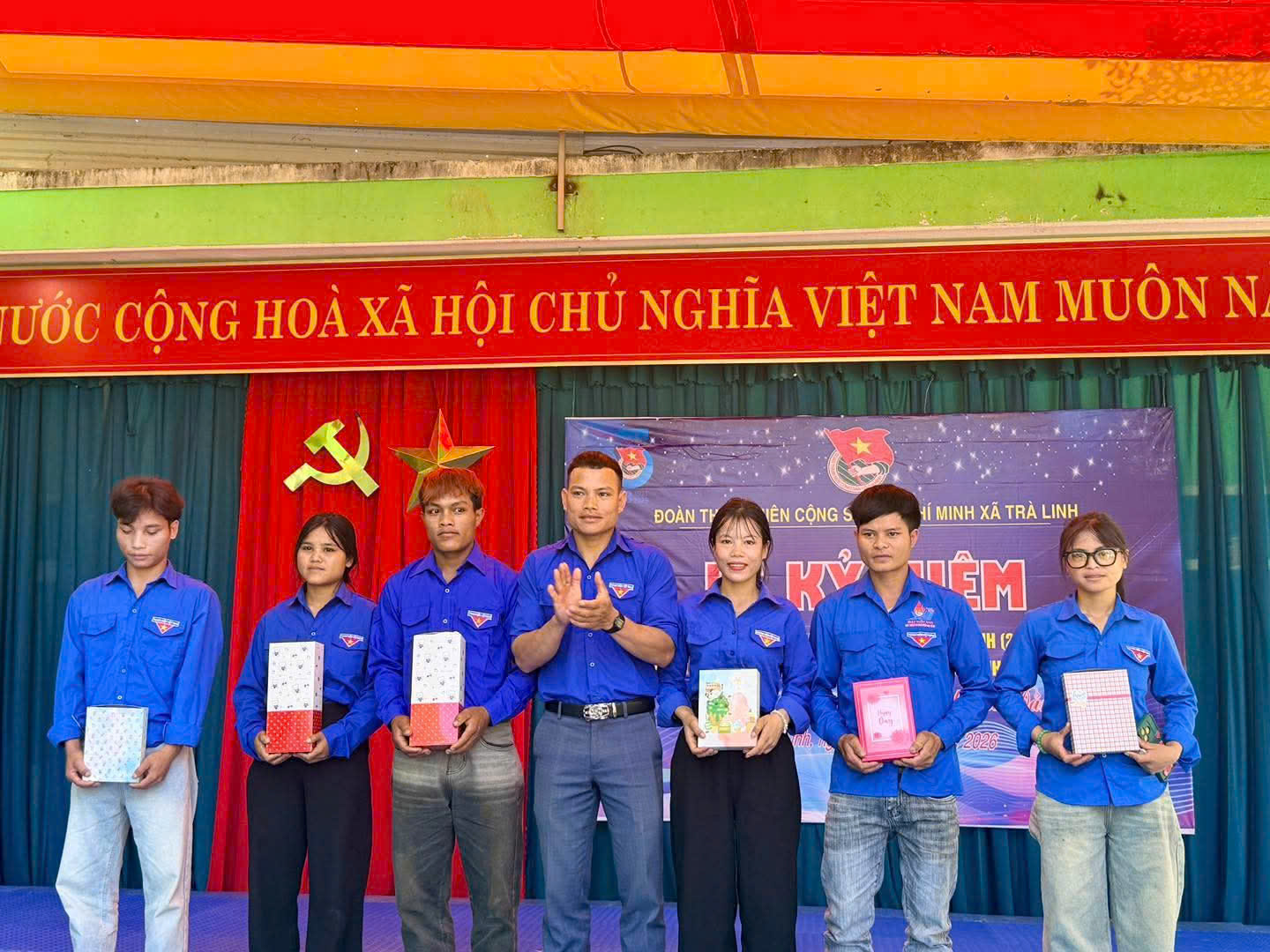Xã Trà Linh tổ chức hoạt động kỷ niệm 95 năm Ngày thành lập Đoàn TNCS Hồ Chí Minh