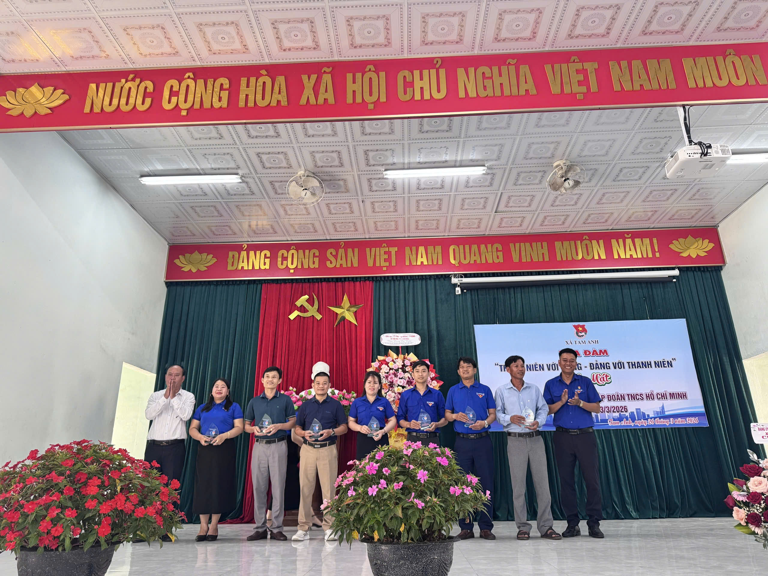 Xã Tam Anh tổ chức tọa đàm “Thanh niên với Đảng – Đảng với Thanh niên”