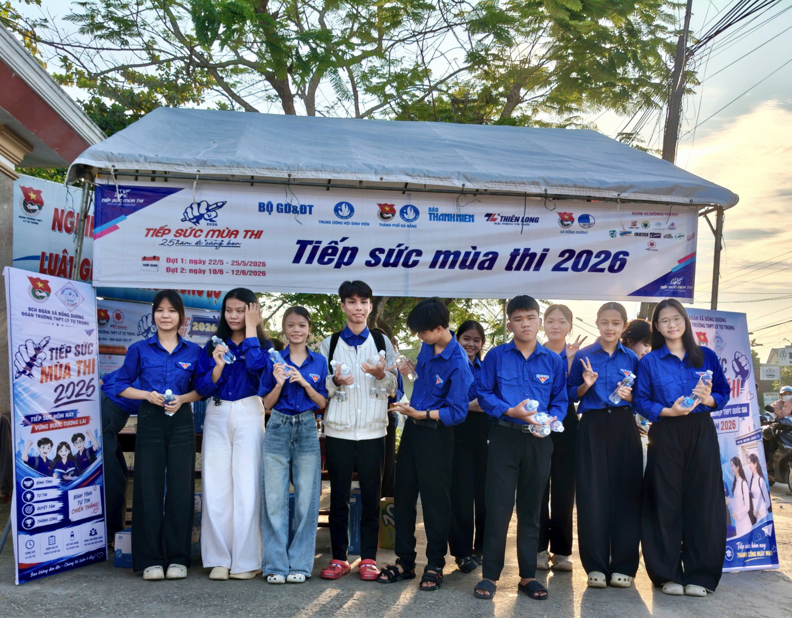 Đoàn xã Đồng Dương: Tuổi trẻ xung kích trong Chiến dịch “Tiếp sức mùa thi” năm 2026
