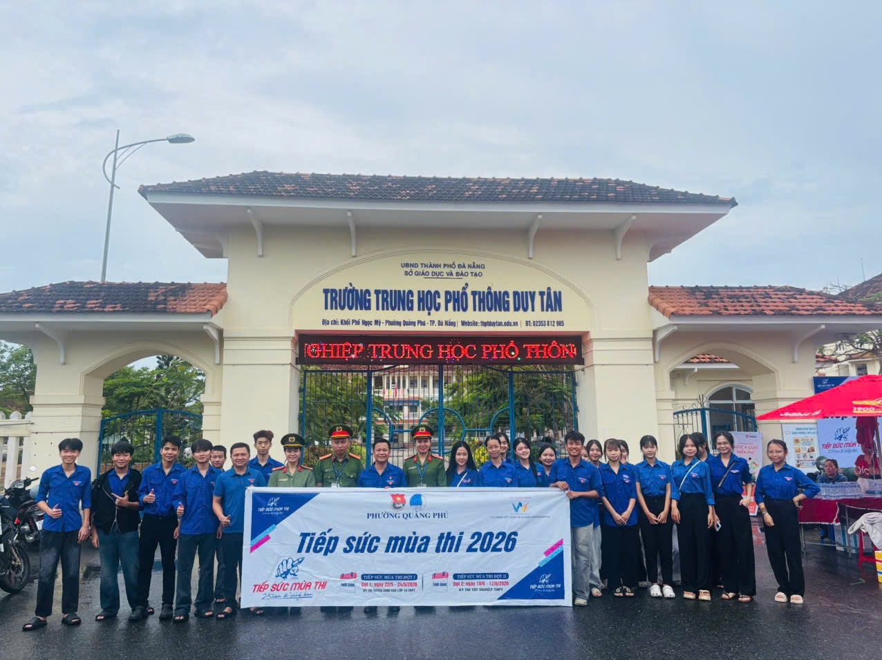 Tuổi trẻ Quảng Phú chung tay tiếp sức mùa thi tốt nghiệp THPT năm 2026