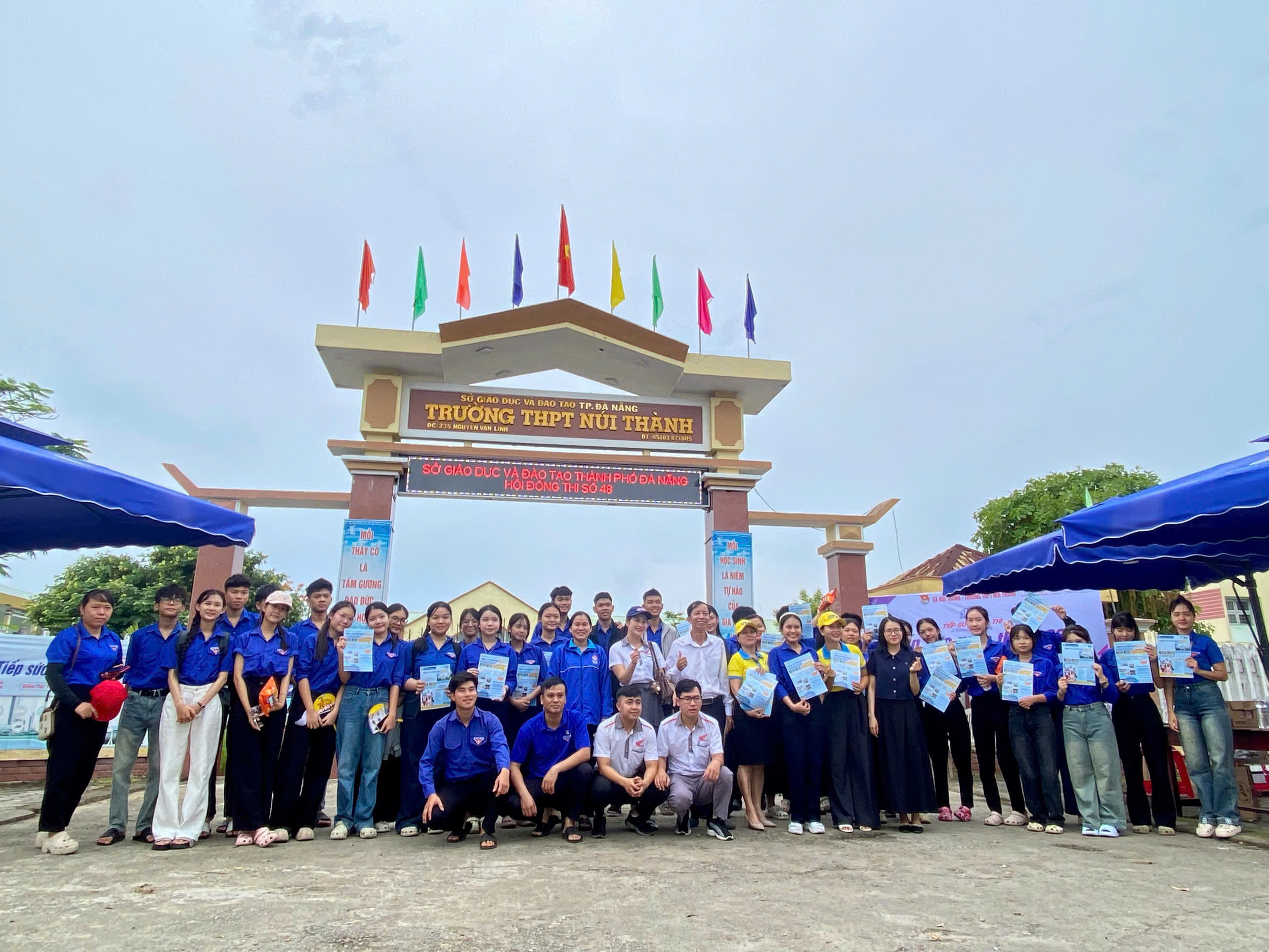 Núi Thành: Khép lại hành trình “Tiếp sức mùa thi” Kỳ thi tốt nghiệp THPT năm 2026